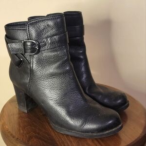 Clarks Leather Ankle Boots, size 8.5
